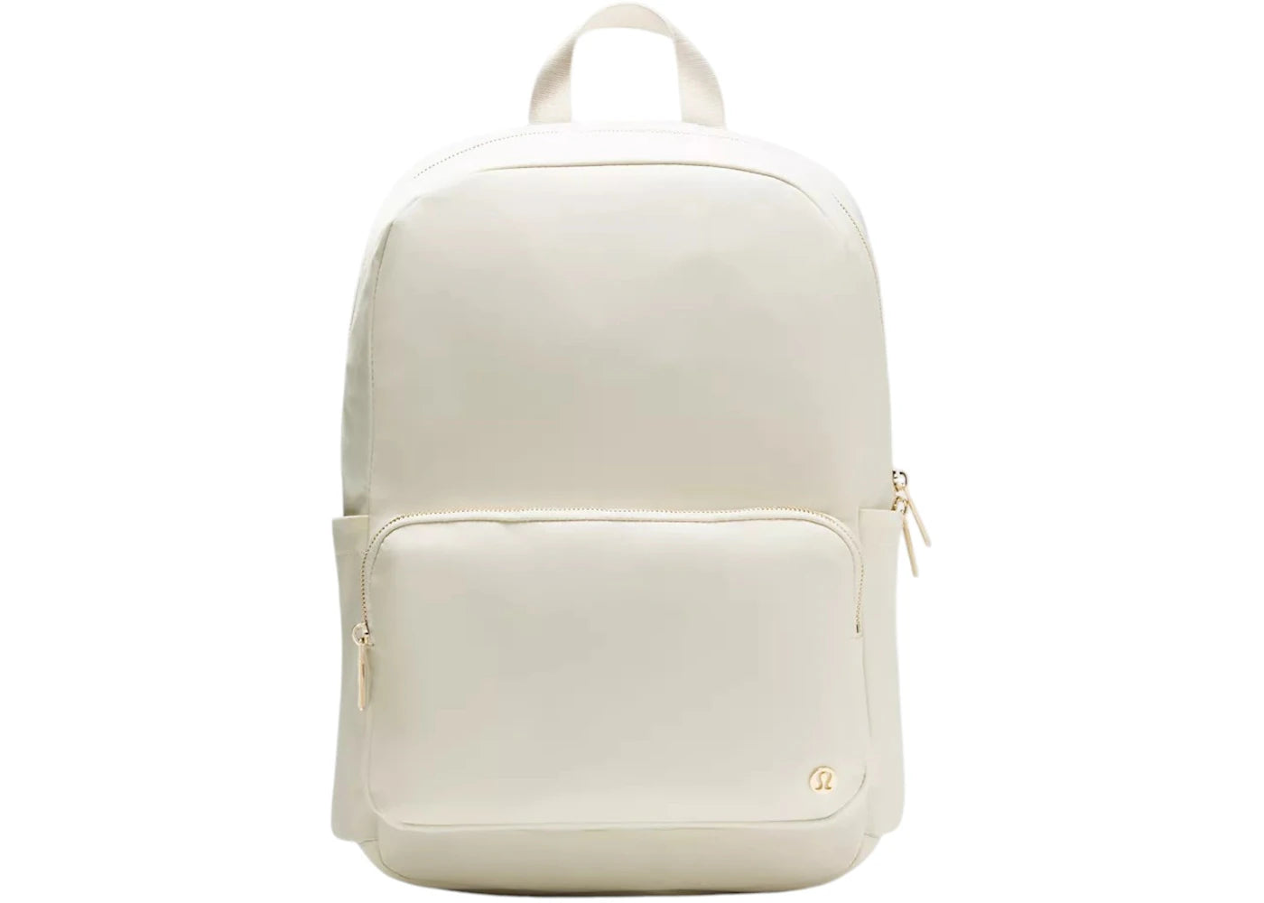 Lululemon Everywhere 22L Metal Hardware Backpack Light Ivory/Sheer Oak/Gold