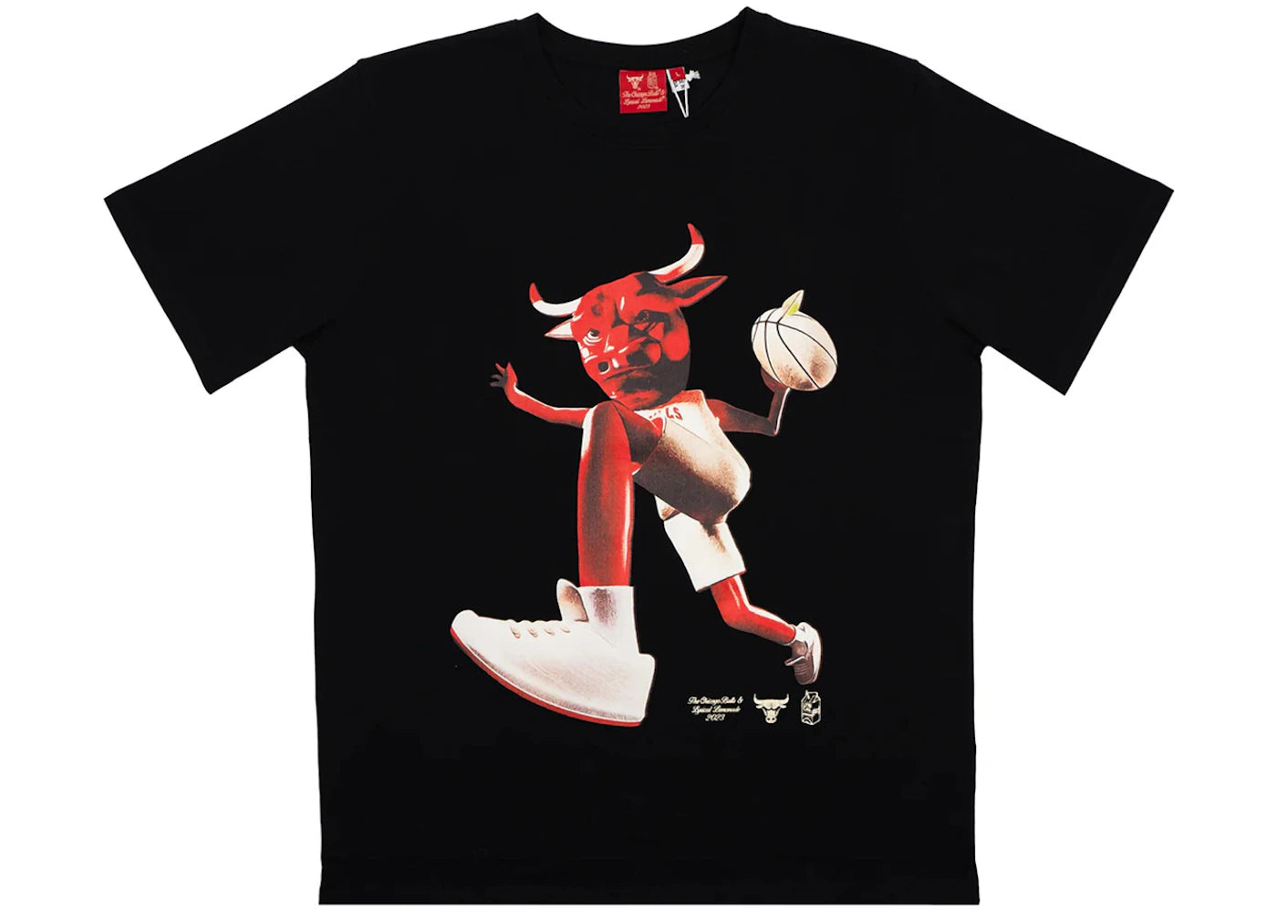 Lyrical Lemonade x Chicago Bulls Benny Dribble T-Shirt Black/Red