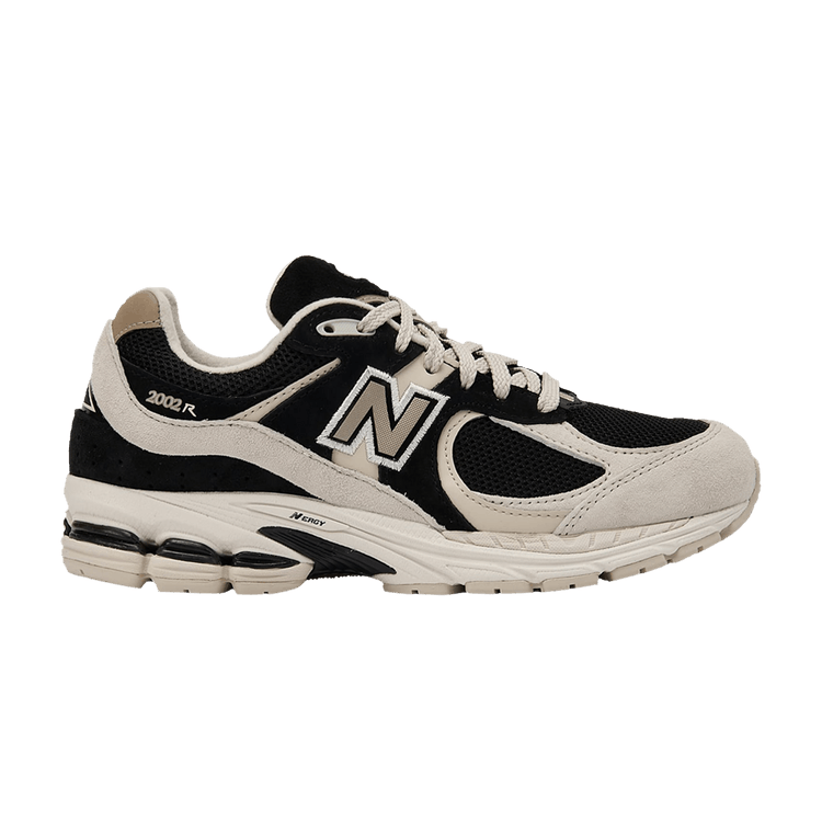 New Balance 2002R Black Beige Tan