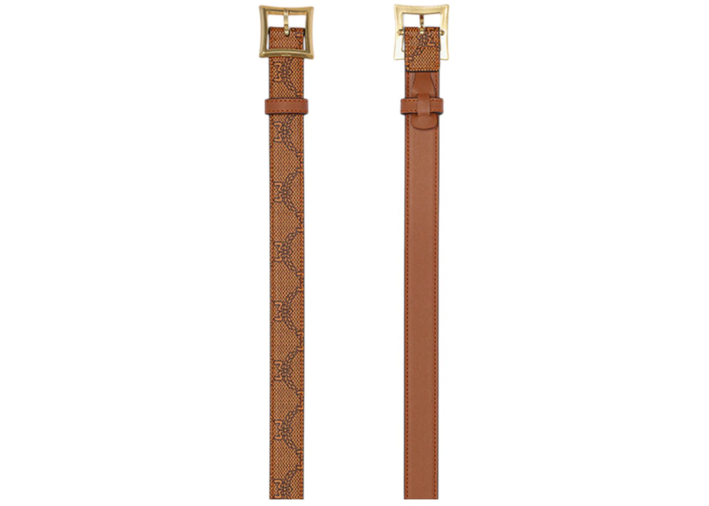 MCM Aren Loretos Belt Brown