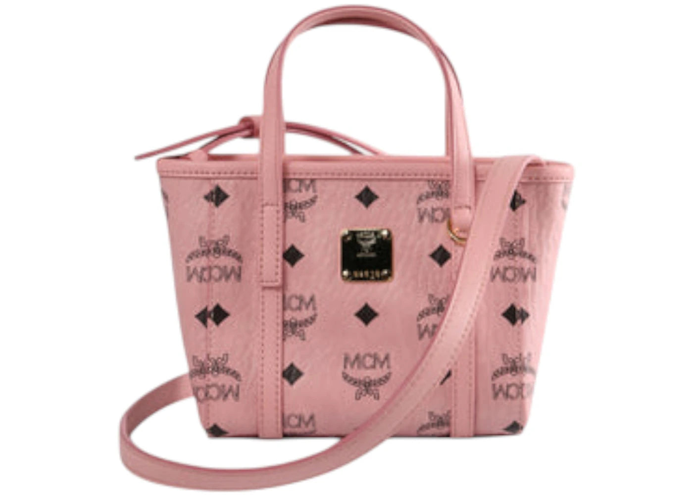 MCM Mcm Toni Vi X-Mini Shopper Soft Pink