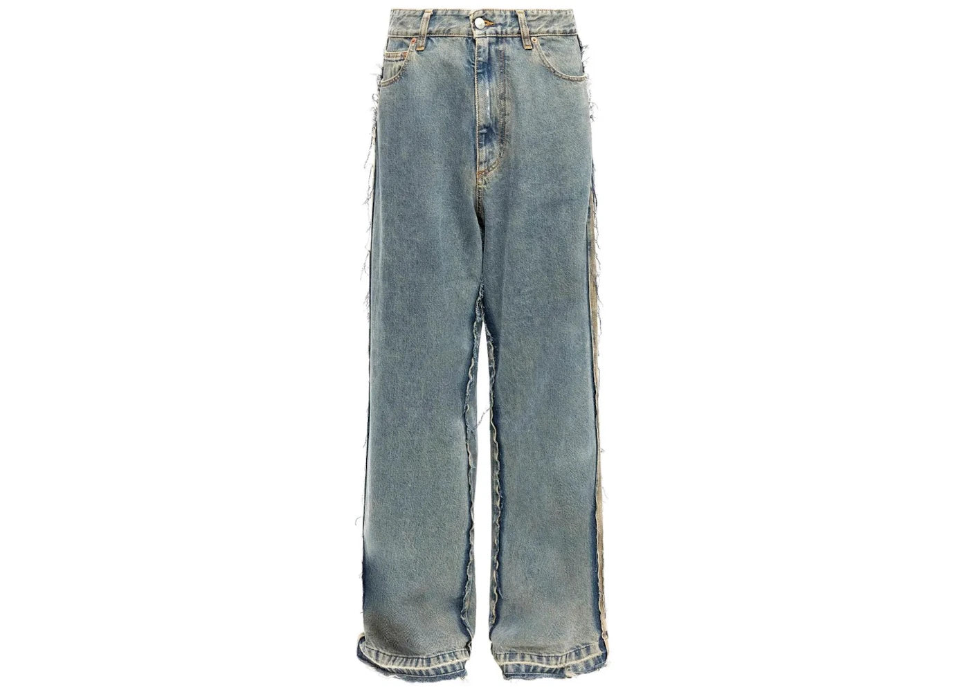 MM6 5 Pockets Pants Light Grey