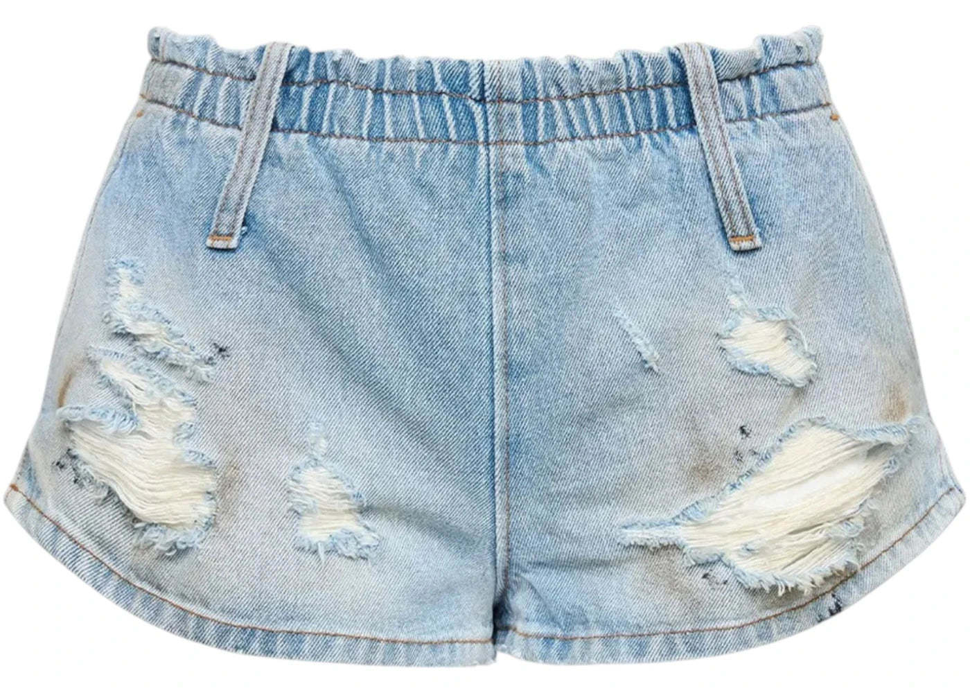 MM6 Denim Shorts Medium Blue