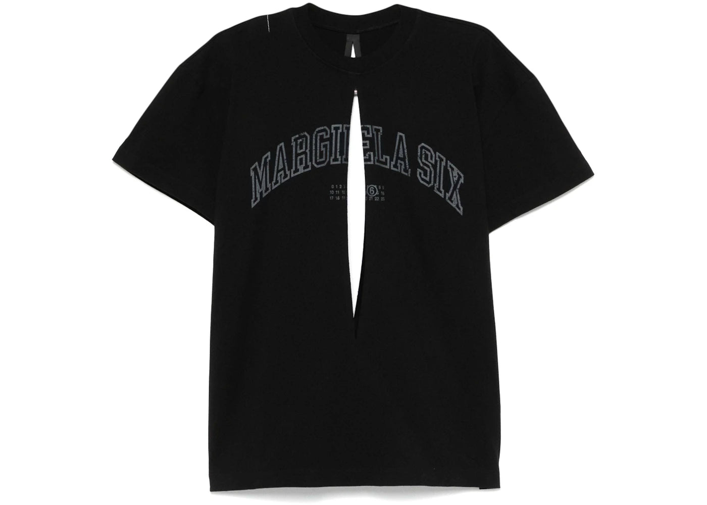 MM6 Short Sleeved Top Black