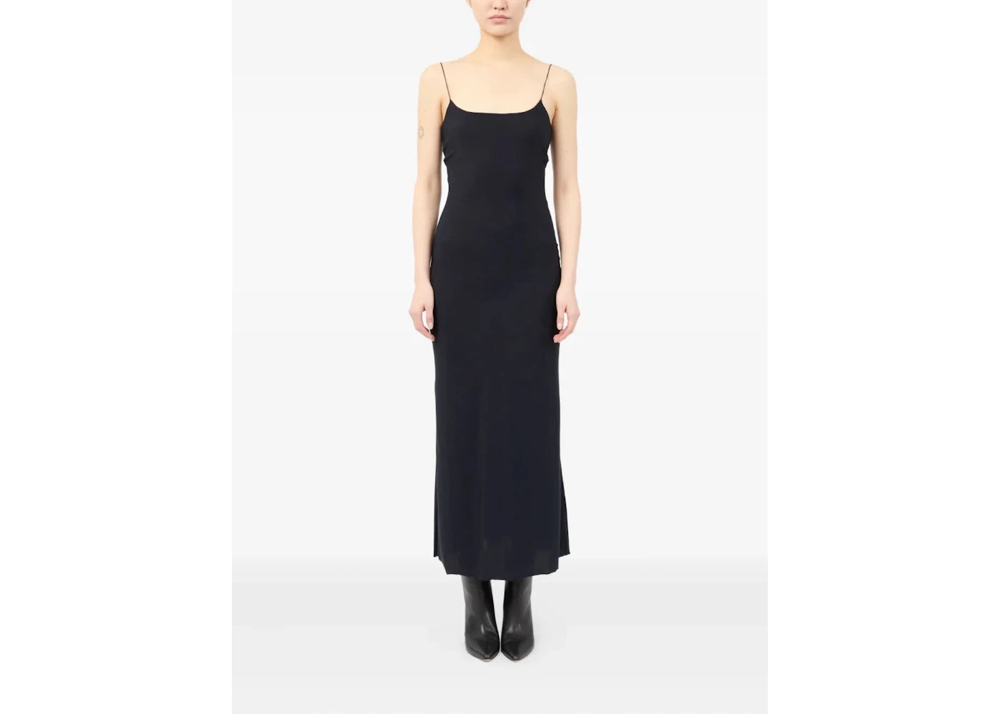 MM6 Slip Dress Black