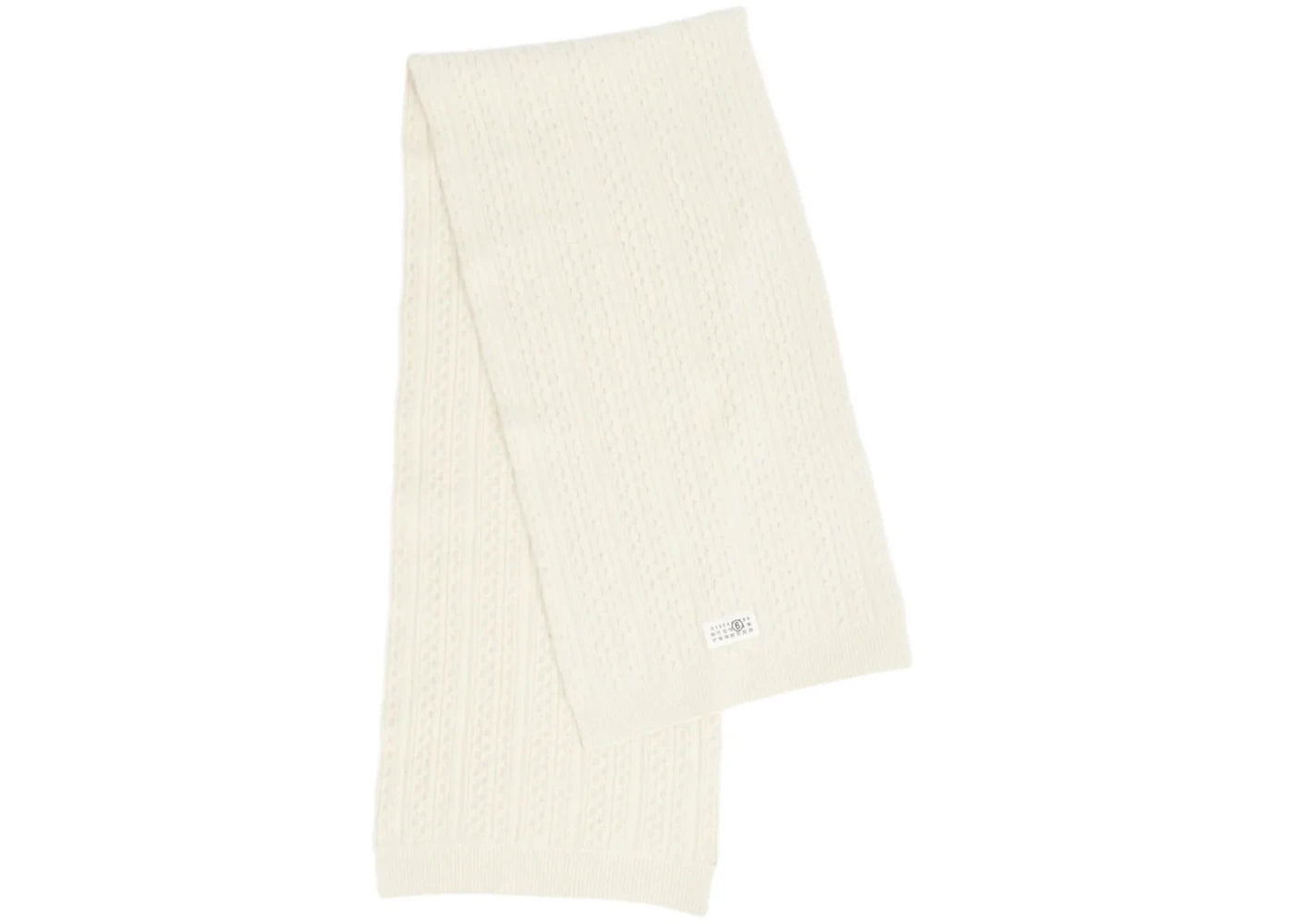 MM6 Wool Scarf Off White