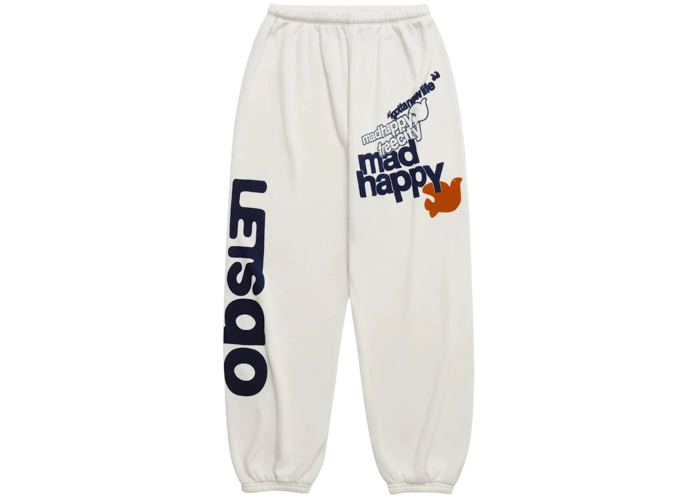 Madhappy FREECITY IGOTTANEWLIFE Sweatpant Laundry Whites