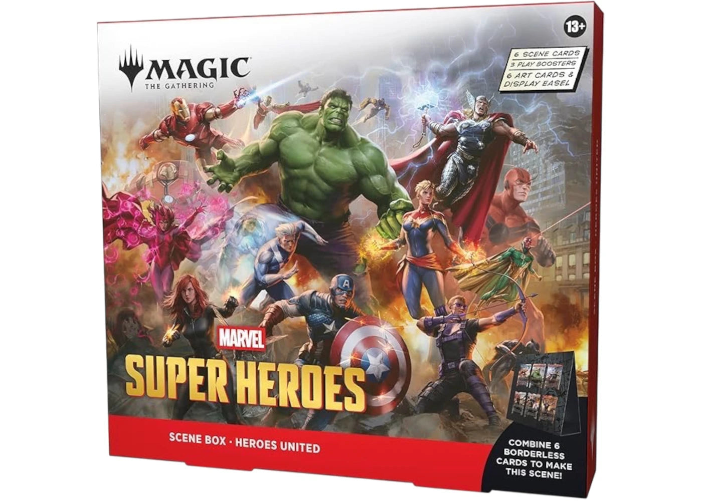 Magic: The Gathering Marvel Super Heroes Scene Box Hereos United