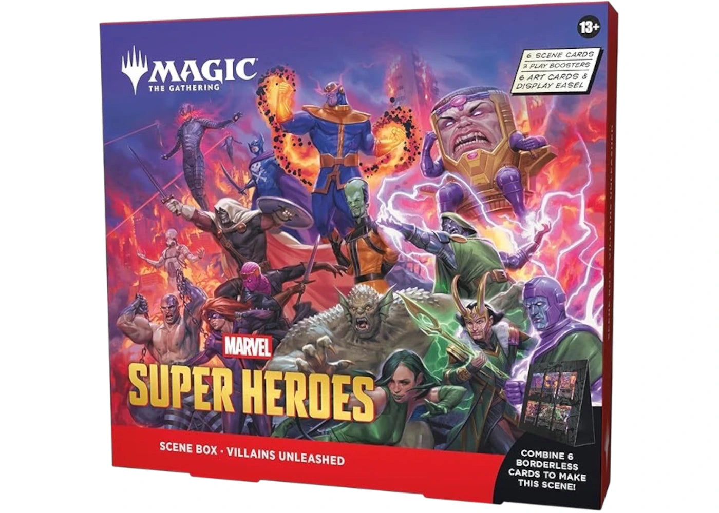 Magic: The Gathering Marvel Super Heroes Scene Box Villains Unleashed