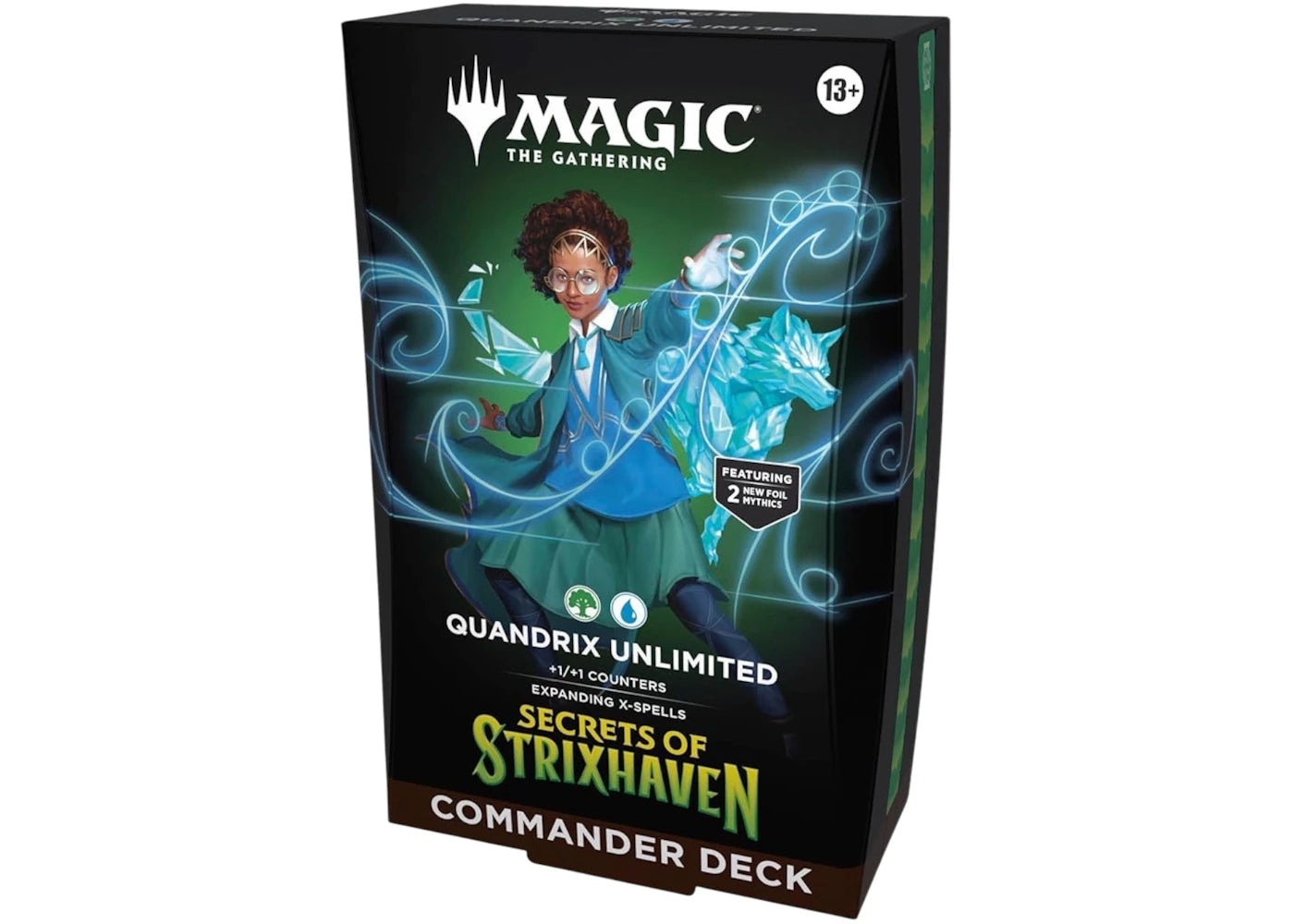 Magic: The Gathering Secrets of Strixhaven Quandrix Unlimited Commander Deck