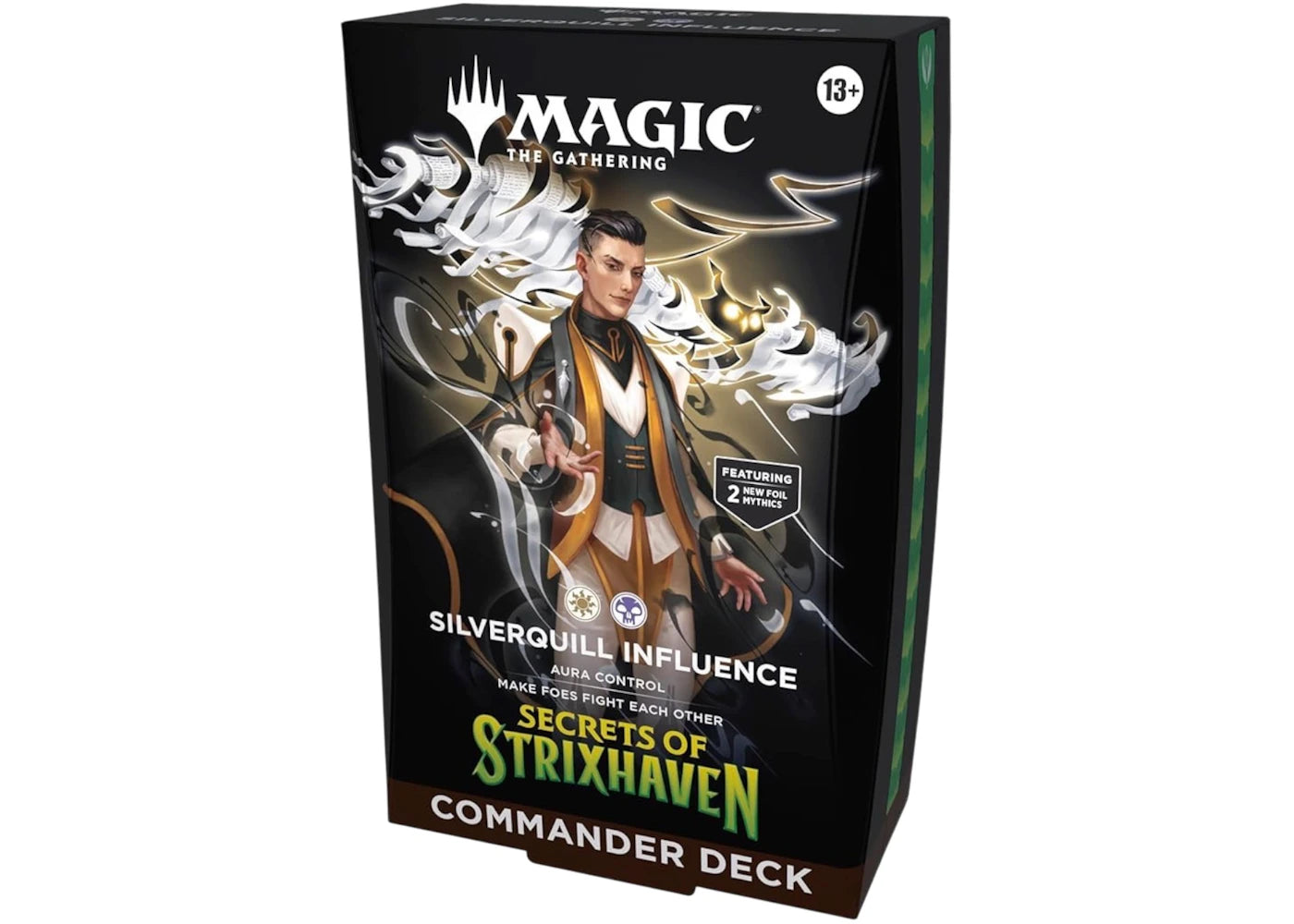 Magic: The Gathering Secrets of Strixhaven Silverquill Influence Commander Deck