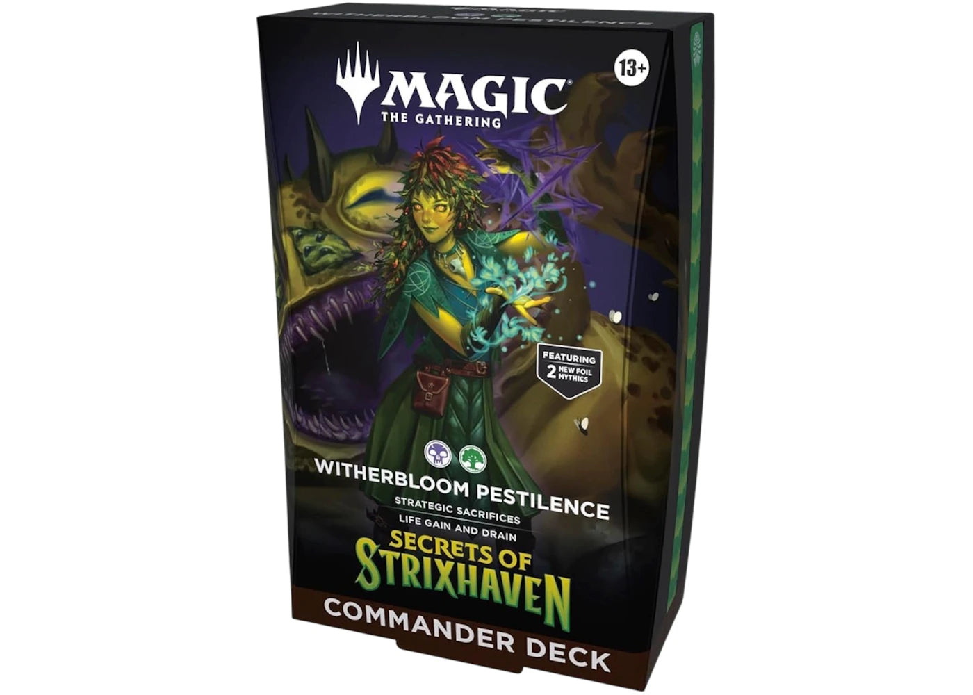 Magic: The Gathering Secrets of Strixhaven Witherbloom Prestilence Commander Deck