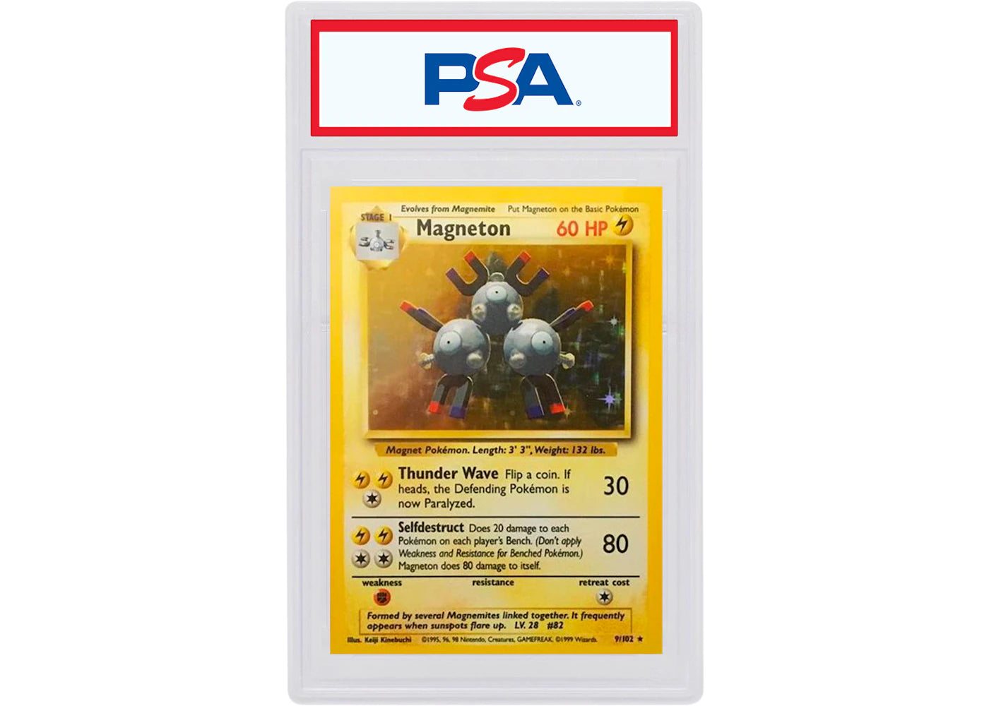 Magneton-Holo 1999 Pokemon TCG Fossil #11/62