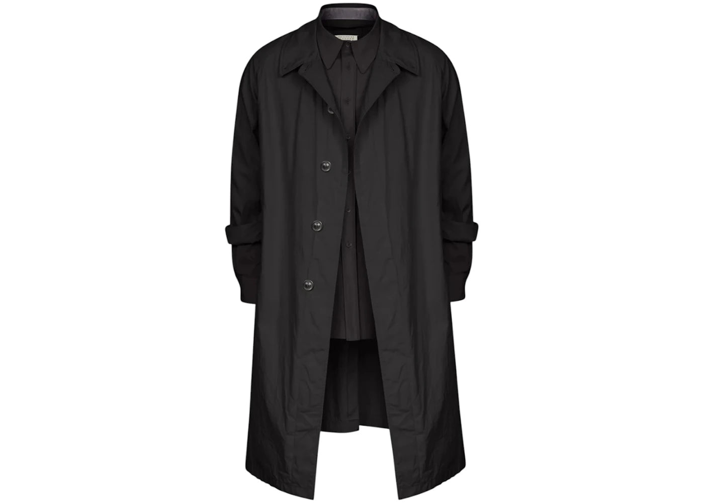 Maison Margiela Trench Coat Black