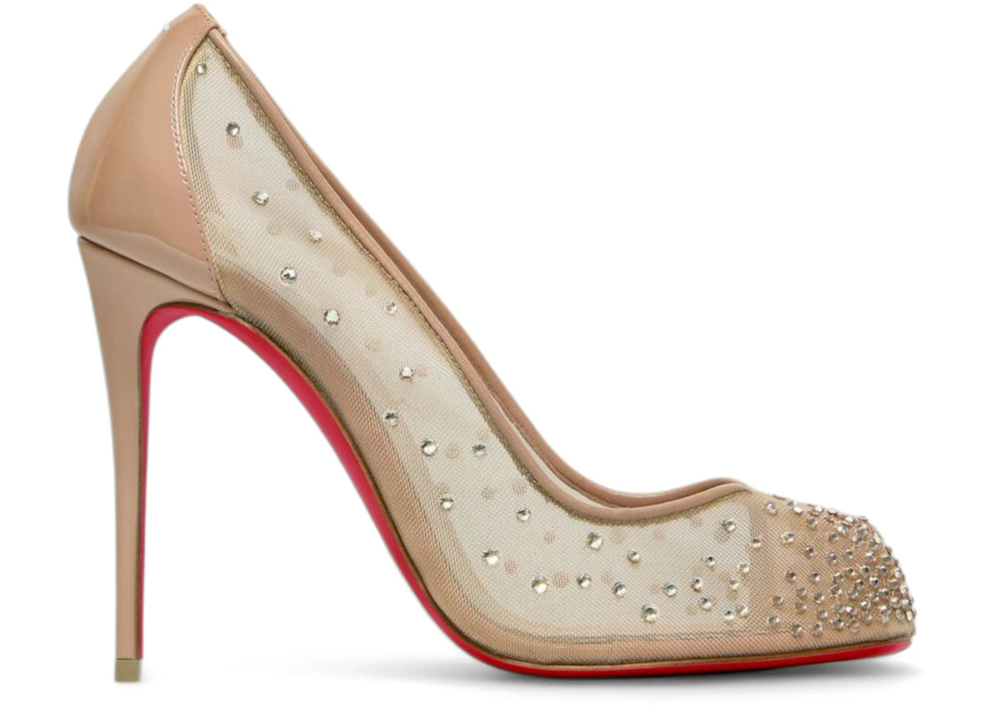 Maison Margiela x Christian Louboutin Bridiela Una Strass Pump Nude (Women's)