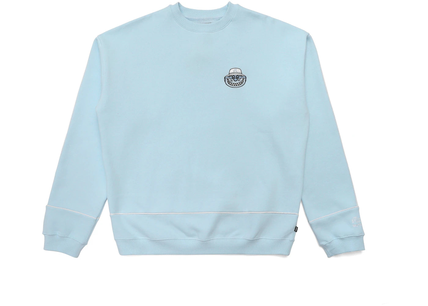 Malbon Golf x Bettinardi Fat Cat Crewneck Powder Blue