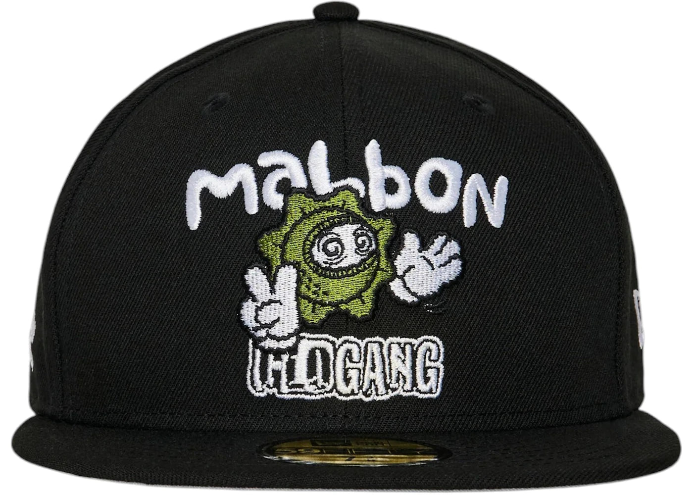 Malbon Golf x Glogang New Era 59Fifty Hat Black
