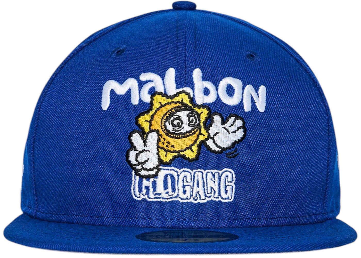 Malbon Golf x Glogang New Era 59Fifty Hat Blue