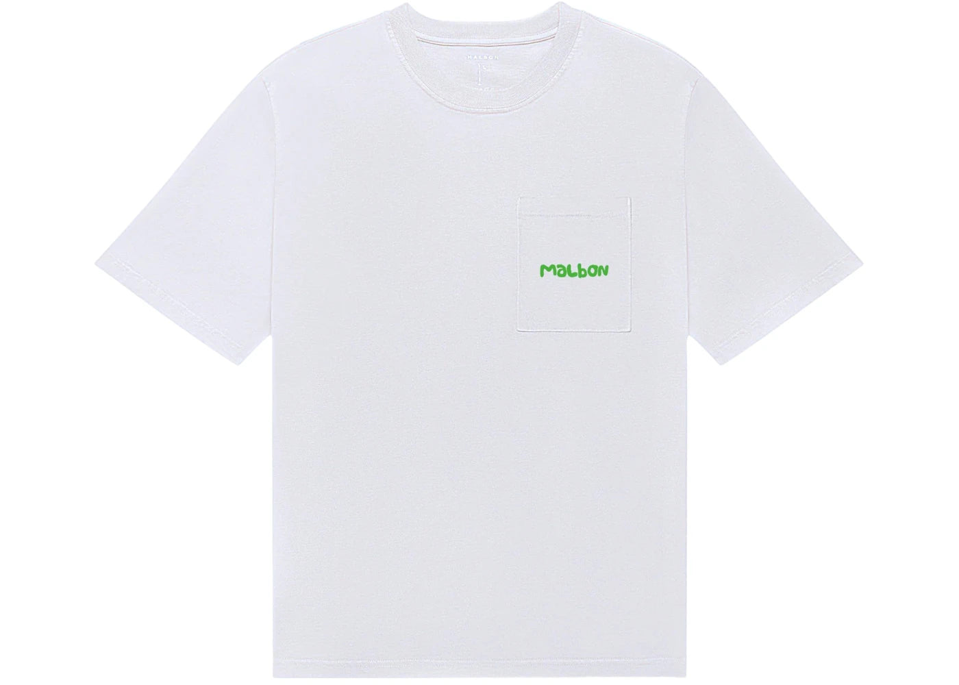 Malbon Golf x Glogang Pocket Tee White