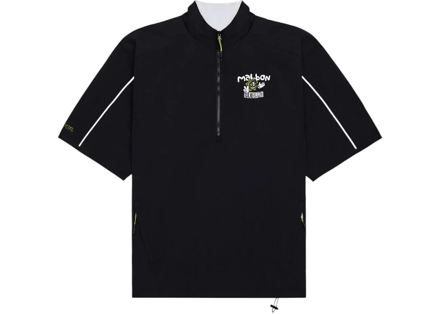 Malbon Golf x Glogang Windshirt Black