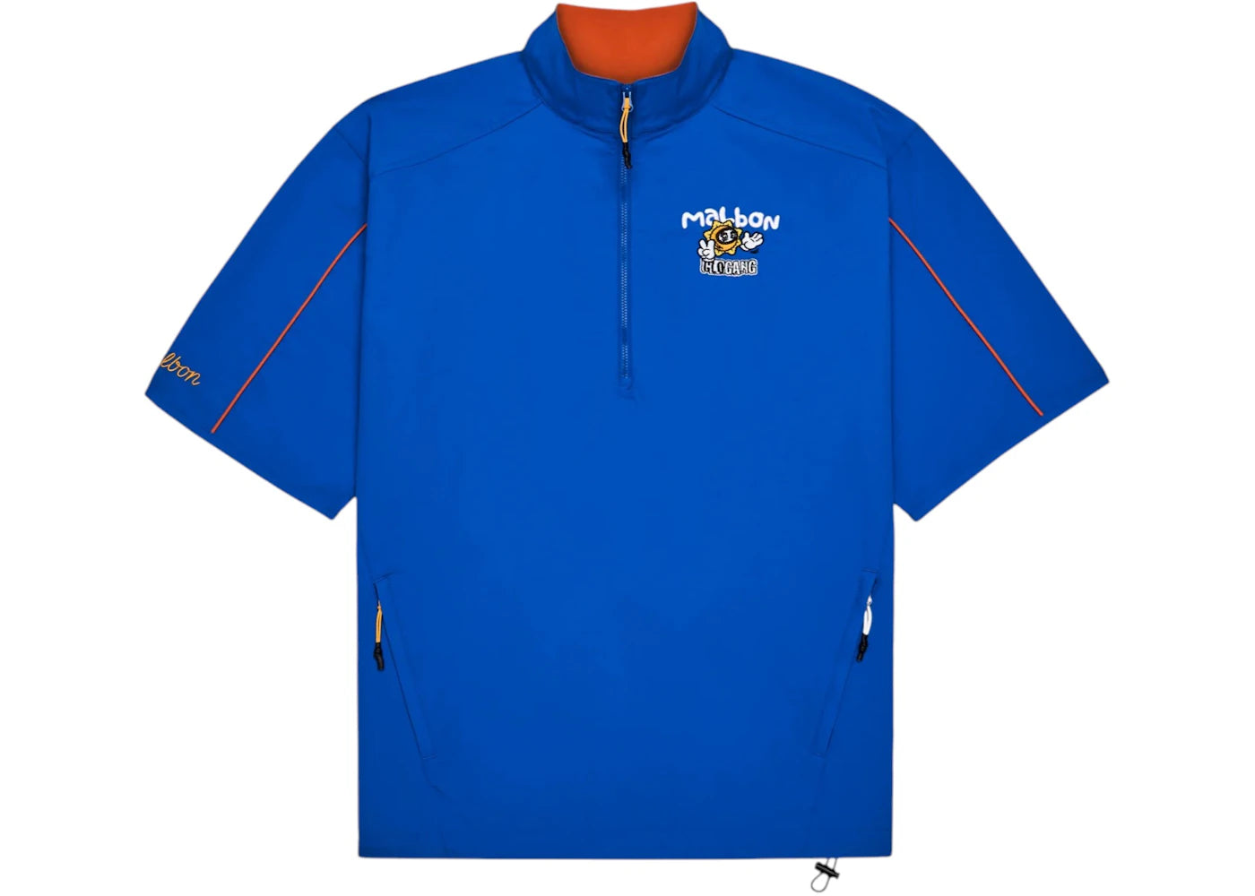 Malbon Golf x Glogang Windshirt Blue