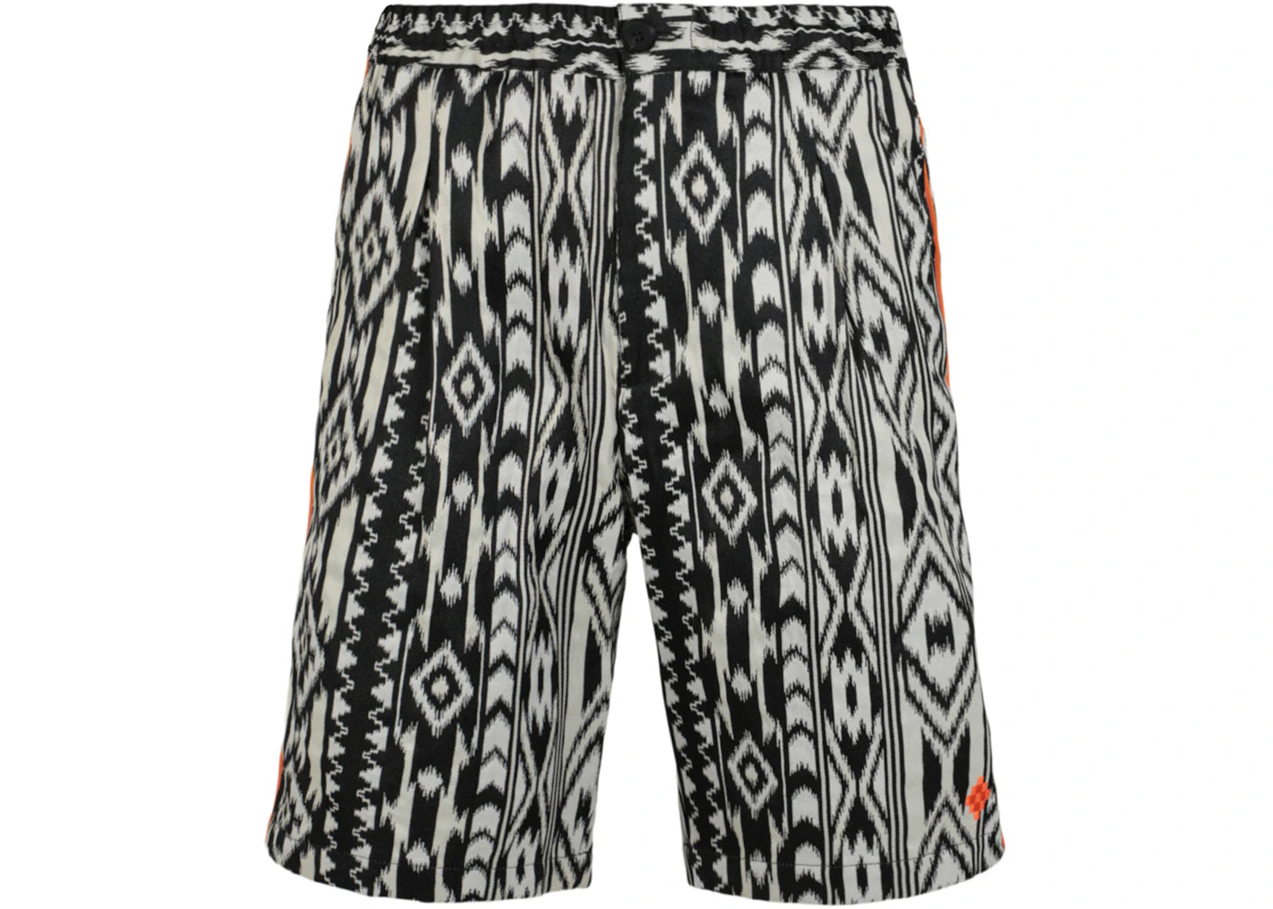 Marcelo Burlon Folk Jacquard Coulisse Shorts Black