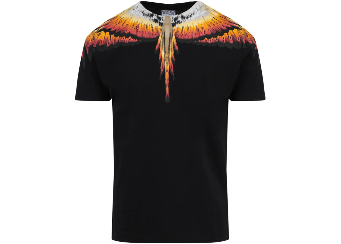 Marcelo Burlon Solfolk Wings Graphic T-shirt Black