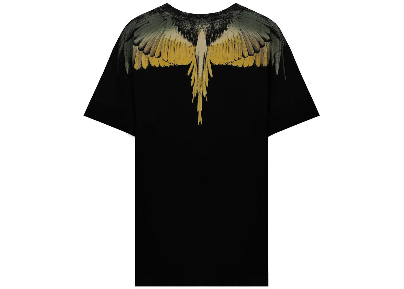 Marcelo Burlon Wings T-shirt Black/Yellow