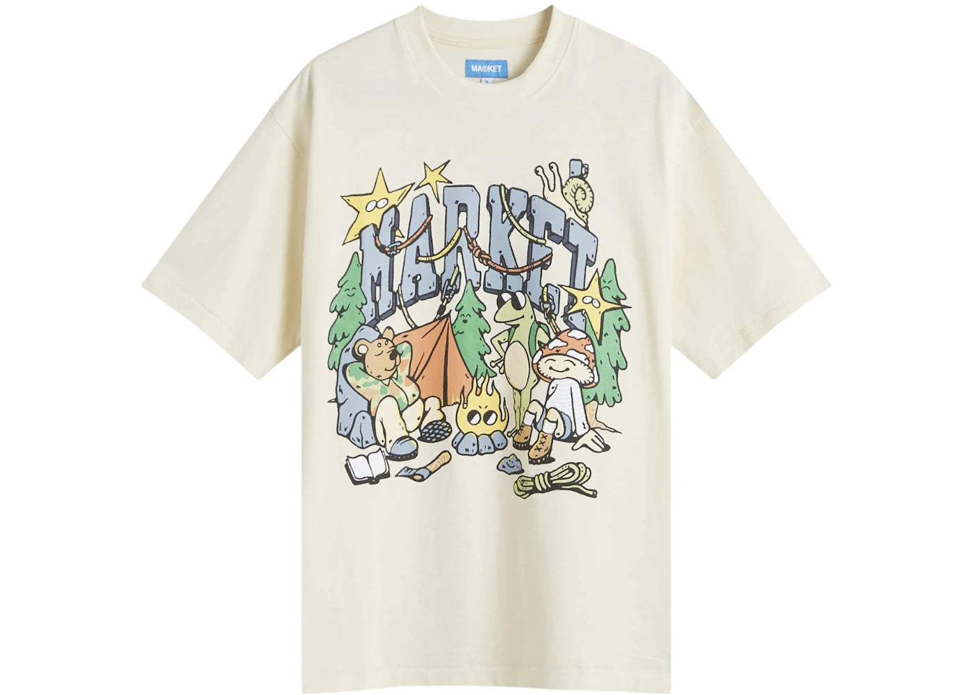 Market Backcountry Buds T-Shirt Ecru