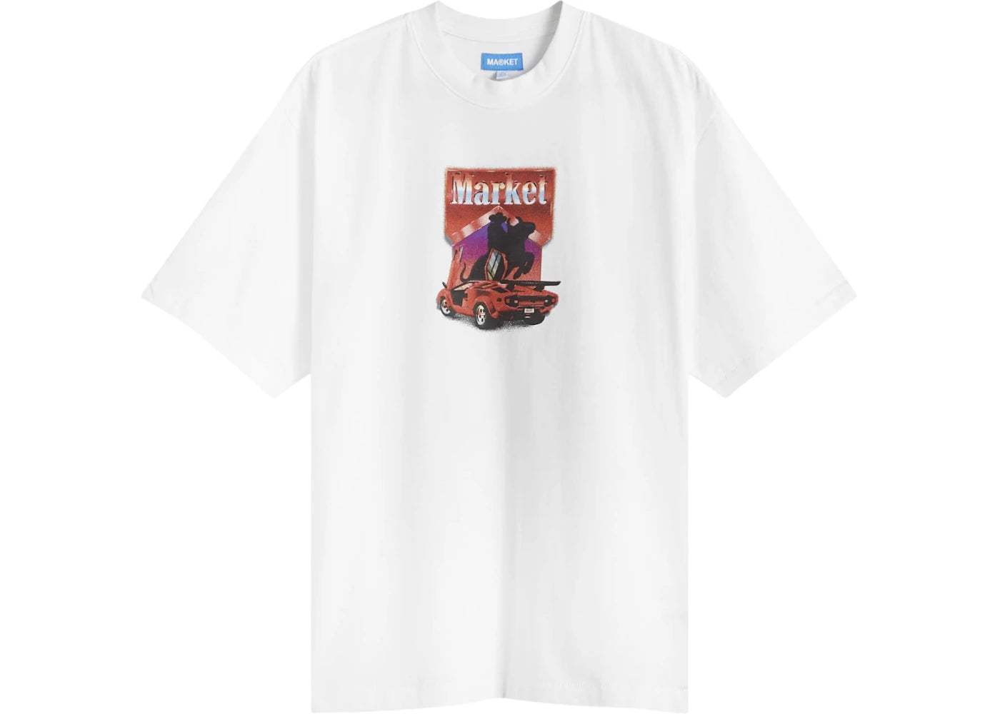 Market Bullrider T-Shirt White