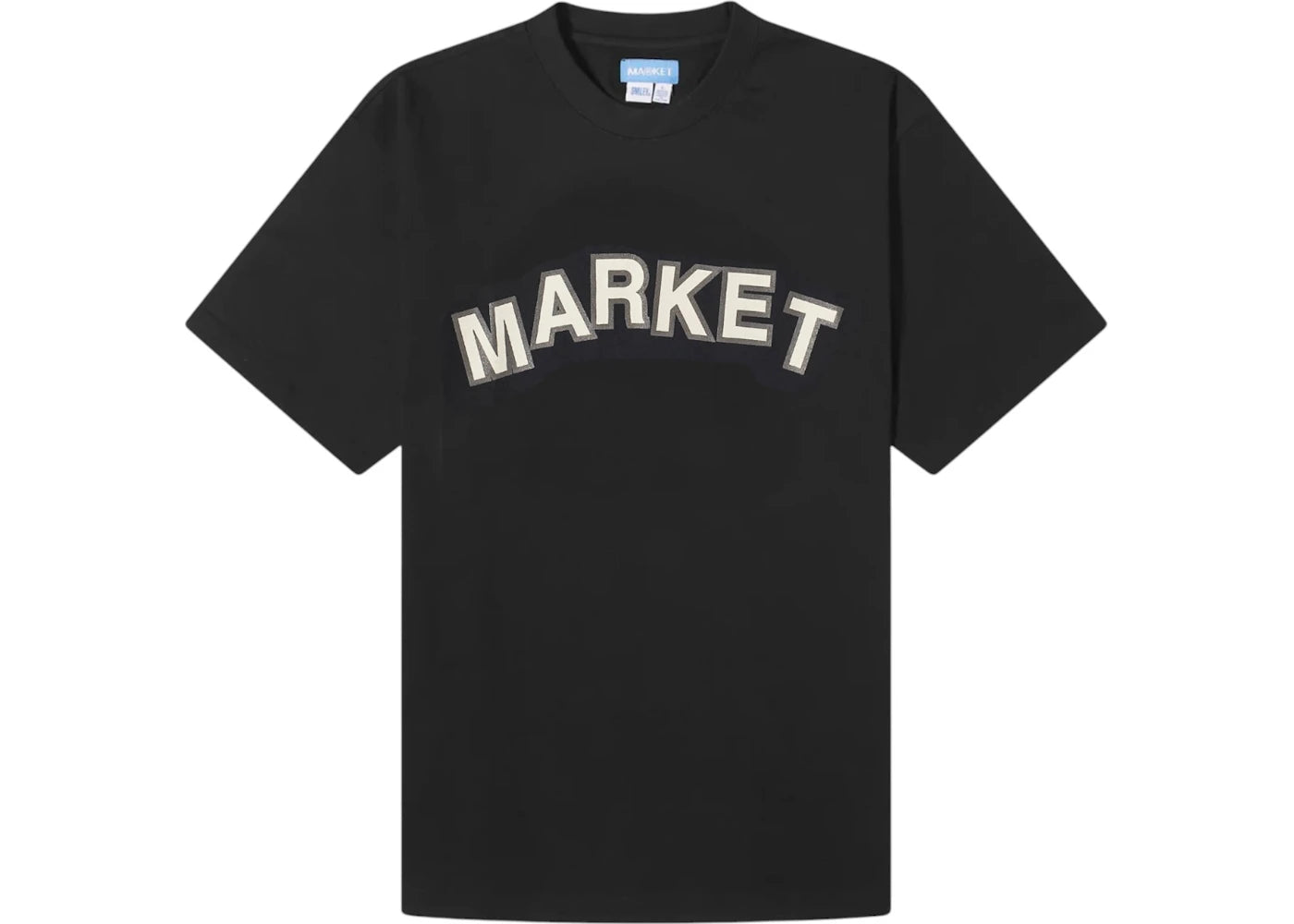 Market Community Garden T-Shirt Washed Black