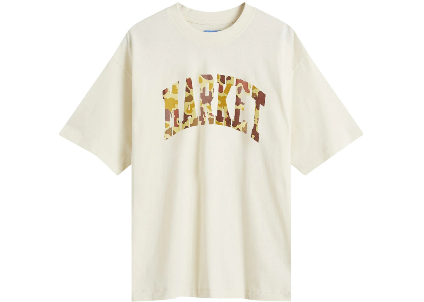 Market Duck Camo Arc T-Shirt Ecru