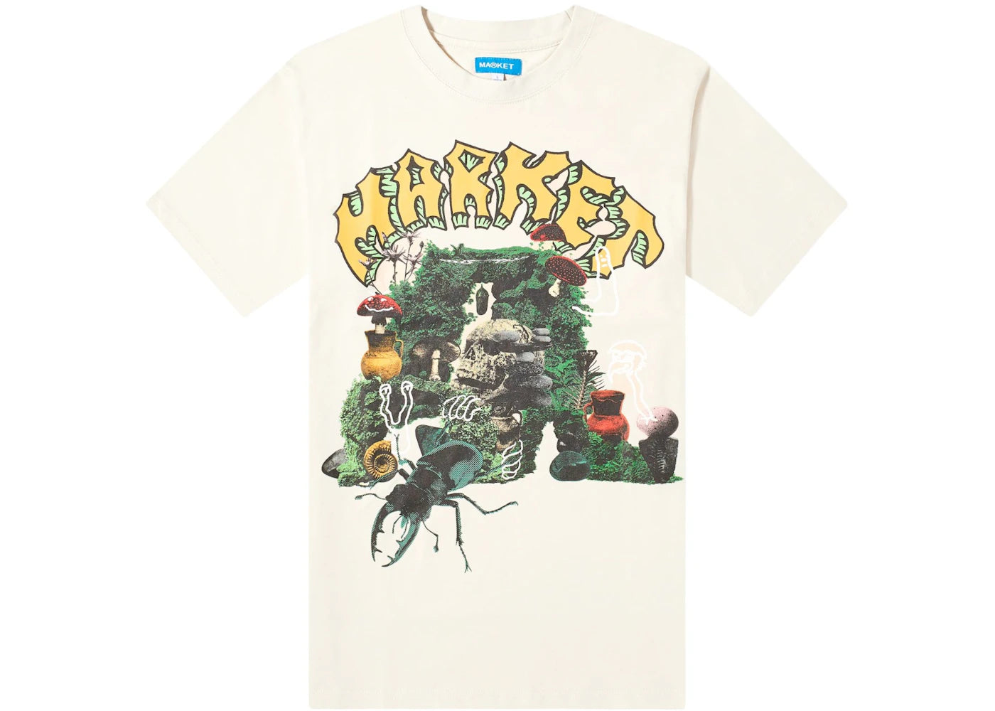 Market Grotto T-Shirt Ecru