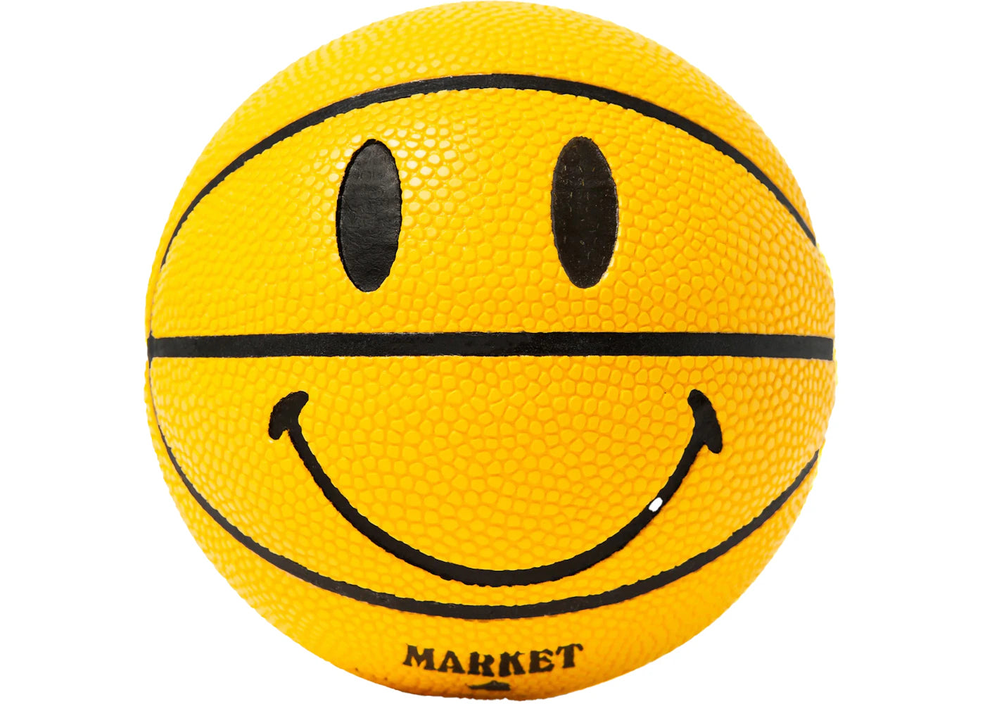 Market Mini Smiley Basketball Yellow