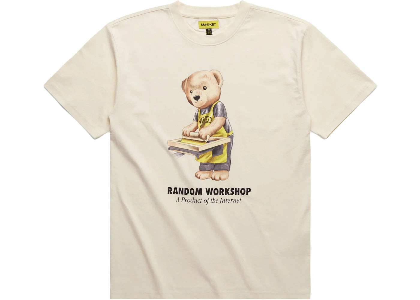 Market Random Workshop Bear T-Shirt Cream