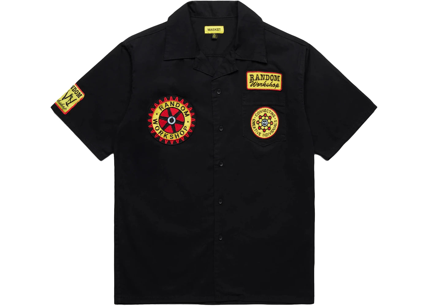 Market Random Workshop Think Tank SS Shirt Black