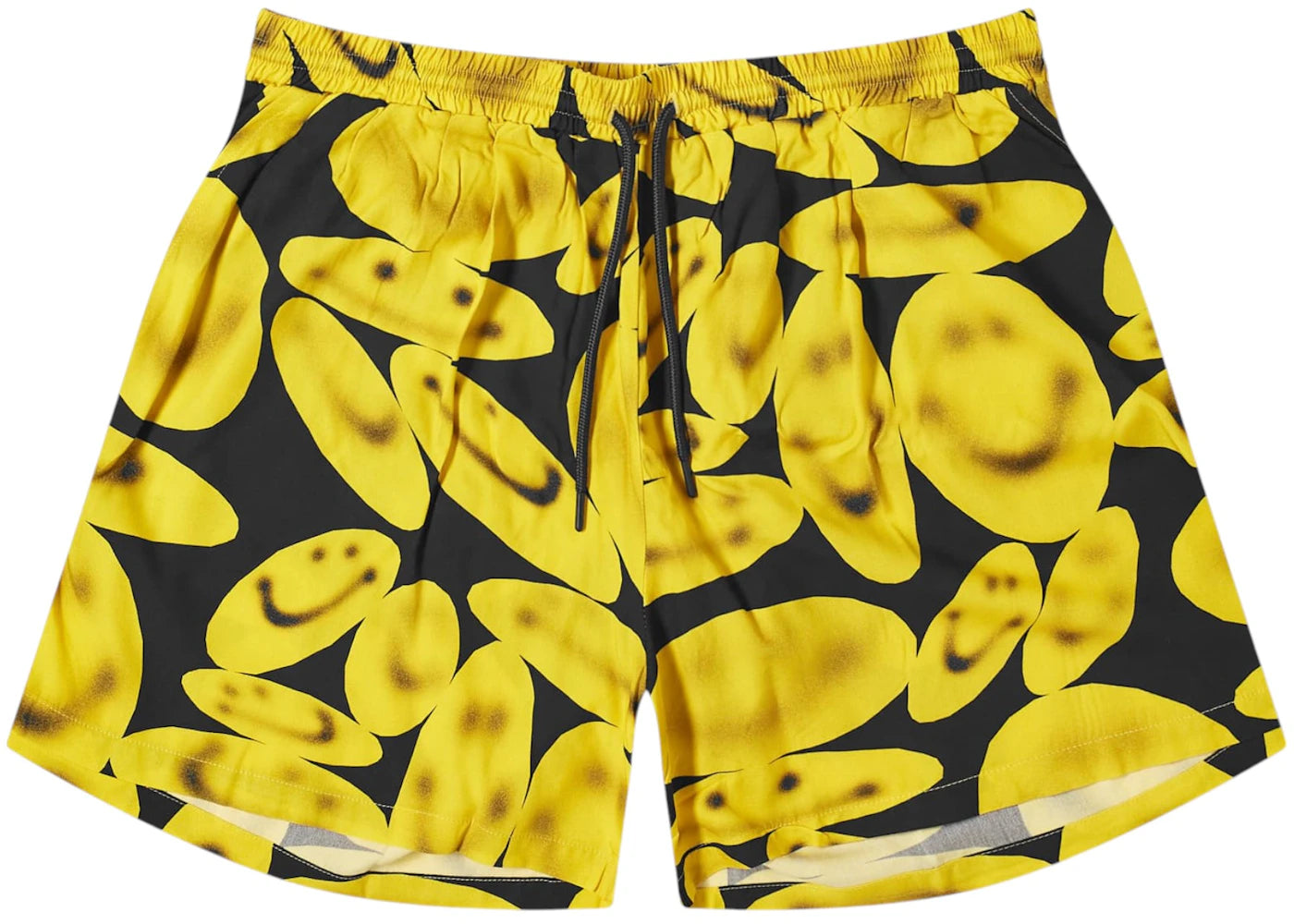 Market Smiley Afterhours Easy Shorts Washed Black