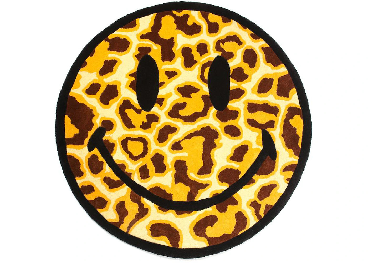 Market Smiley Leopard Rug