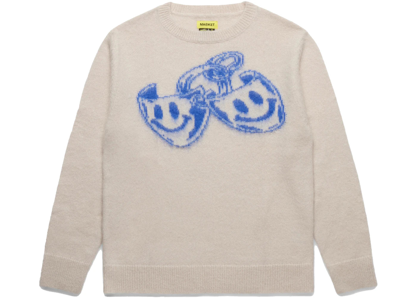 Market Smiley Market Chain Sweater Cream