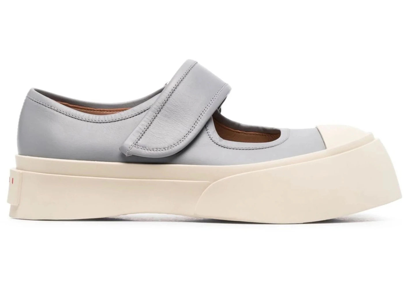 Marni Pablo Mary Jane Neutral Grey (Women's)