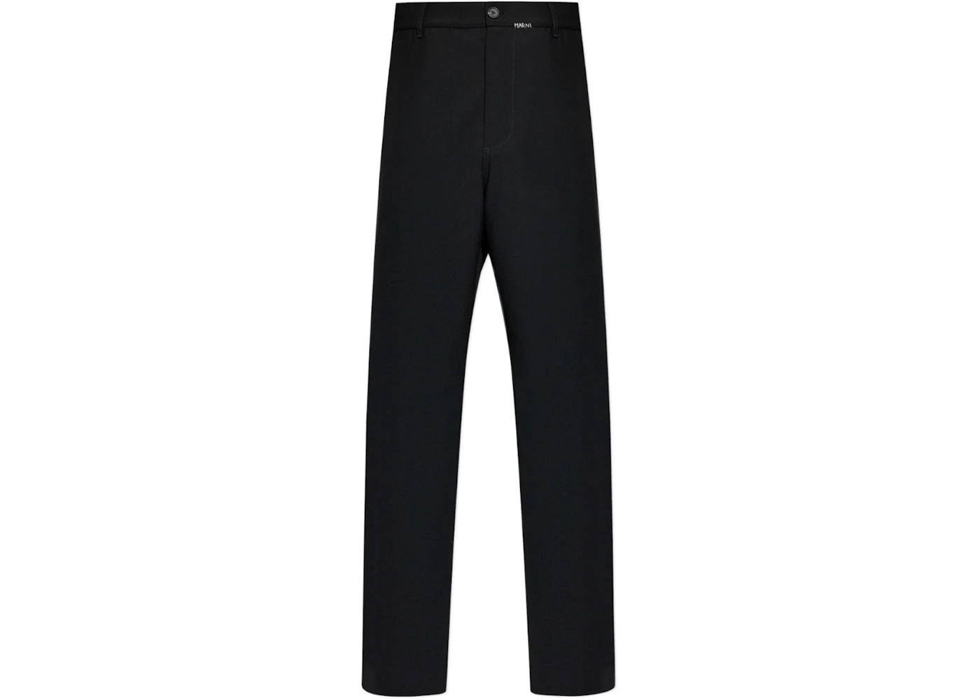 Marni Tropical Wool Cargo Pants Black