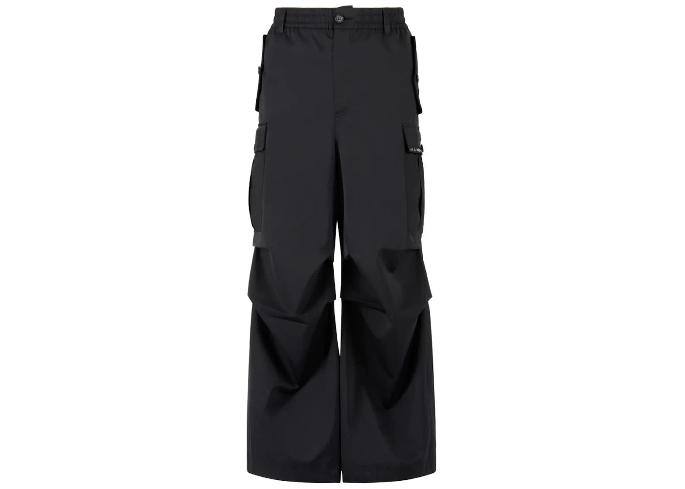 Marni Water-Repellent Taffeta Cargo Pants Black