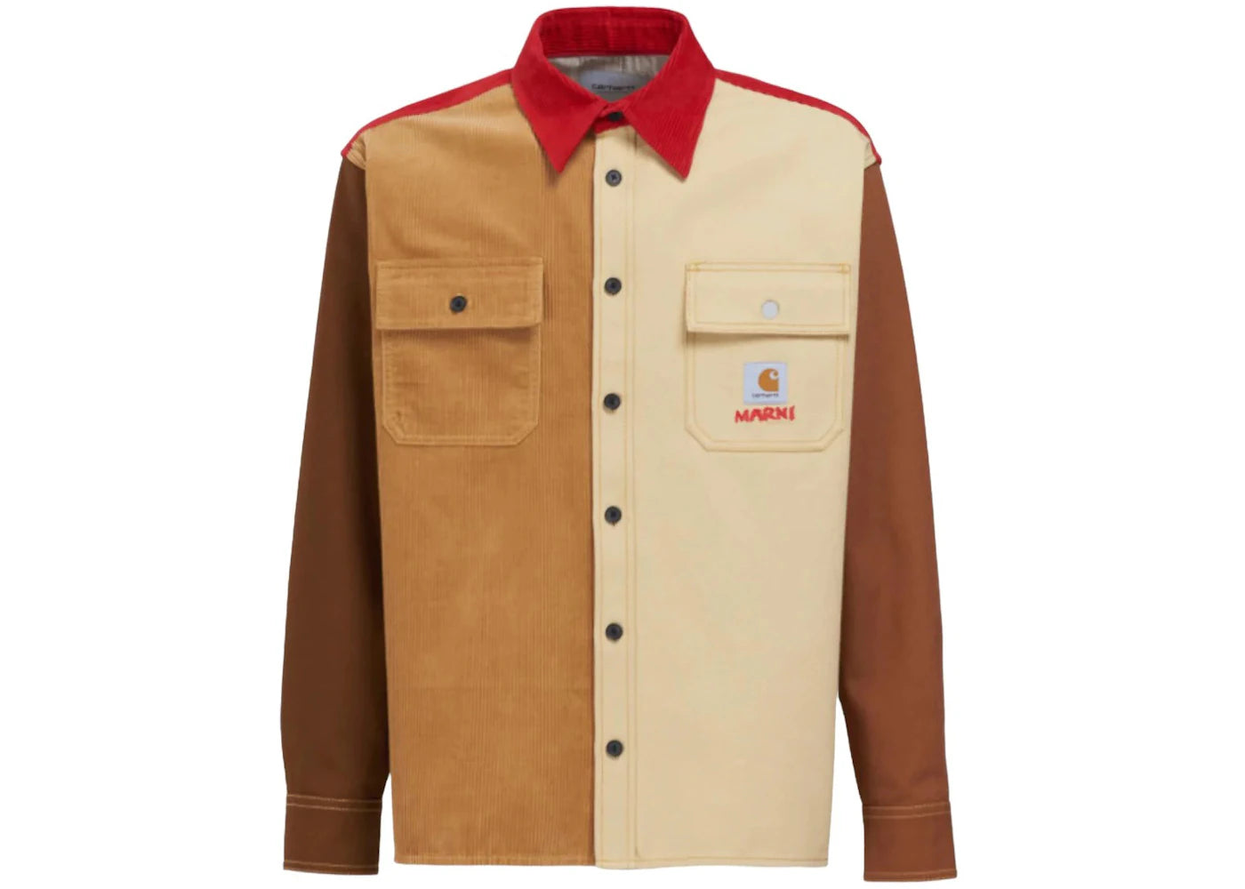 Marni x Carhartt WIP Shirt Tobacco/Red