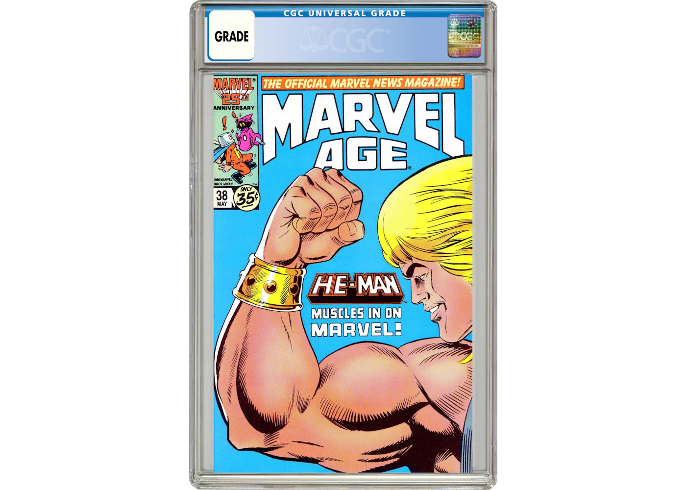Marvel Age (1983 Marvel) #38 Comic Book CGC Graded