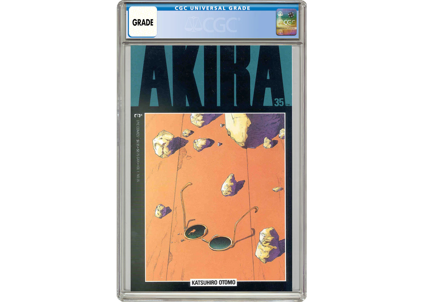Marvel Akira (1988) #35 Comic Book CGC Graded