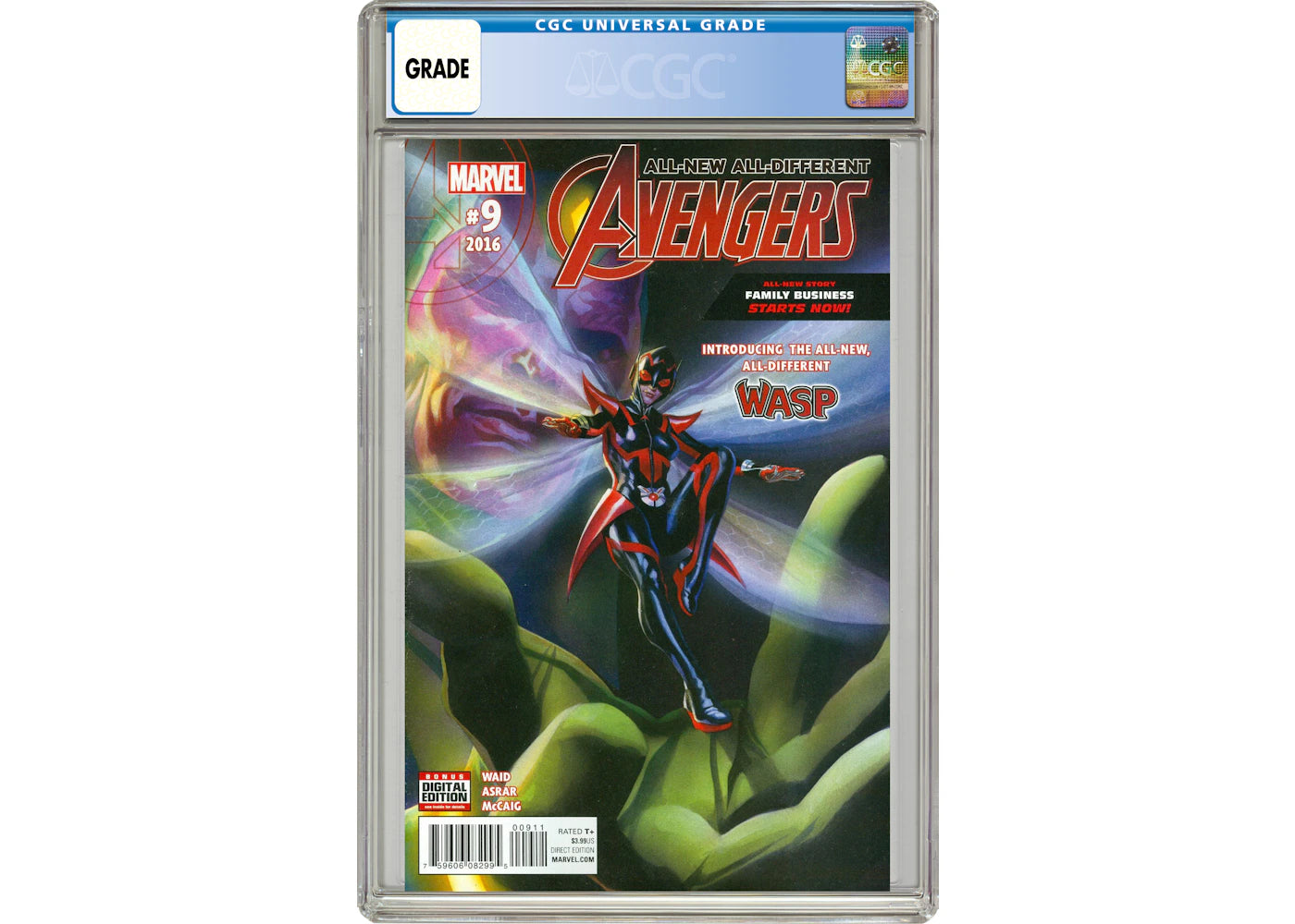 Marvel All New All Different Avengers (2016) #9A Comic Book CGC Graded
