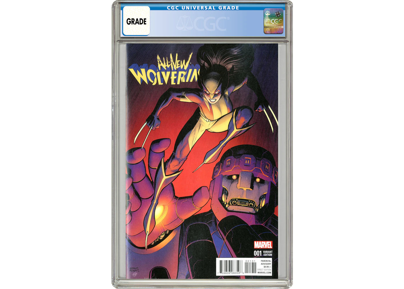 Marvel All New Wolverine (2016) #1H Comic Book CGC Graded