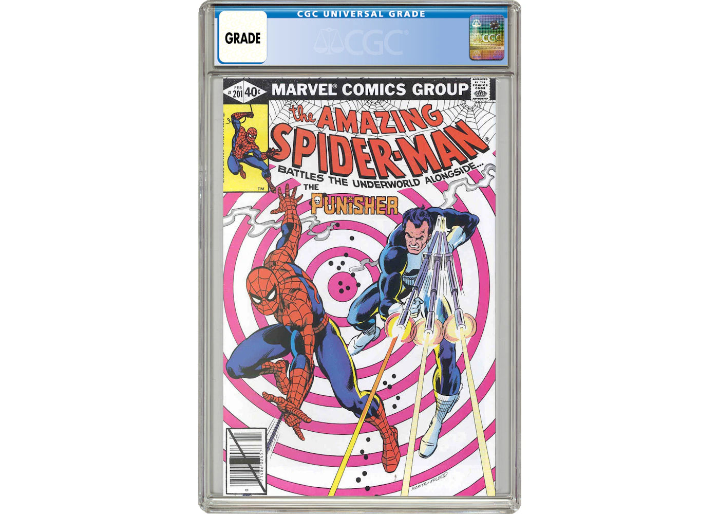 Marvel Amazing Spider-Man (1963 1st Series) #201 Comic Book CGC Graded