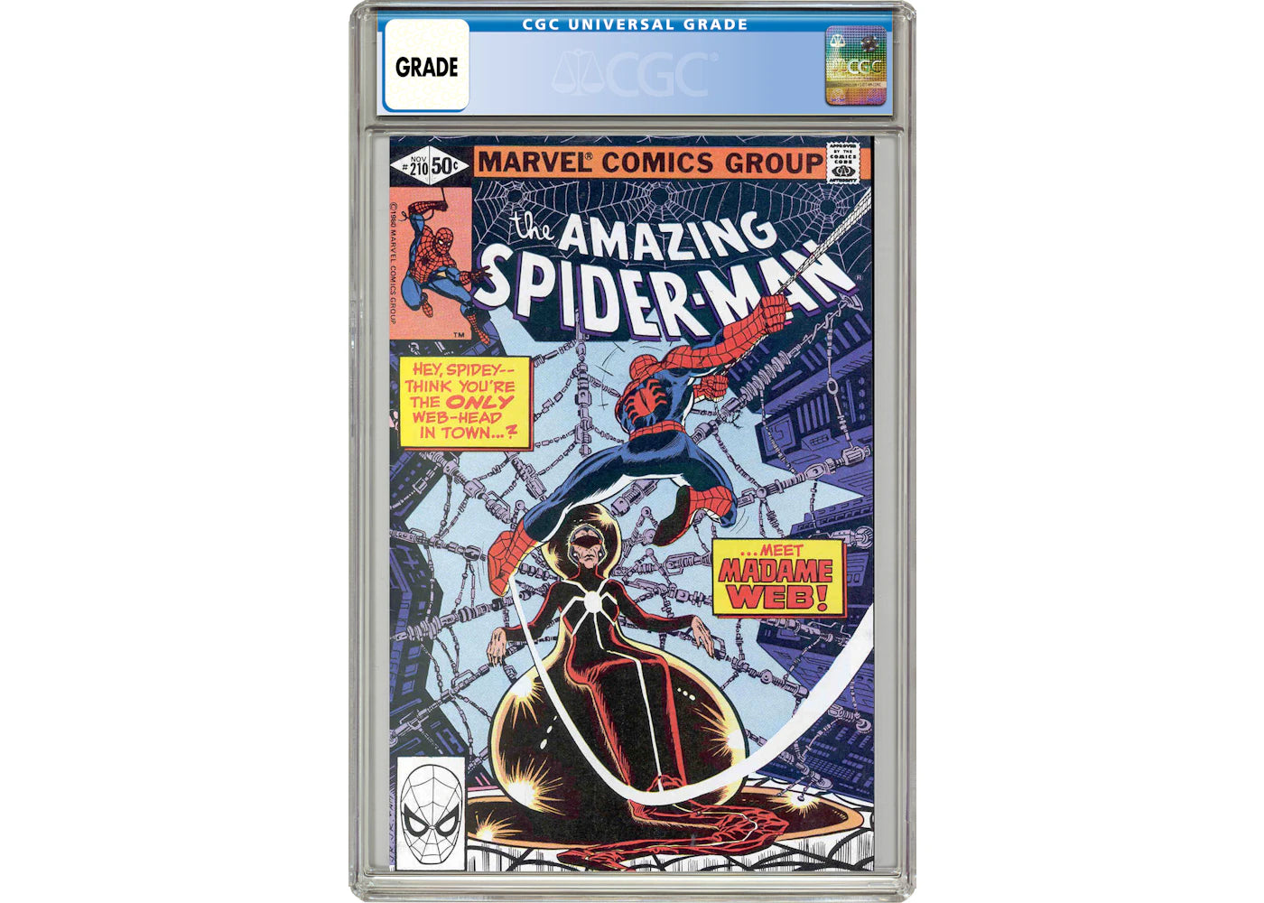 Marvel Amazing Spider-Man (1963 1st Series) #210 Comic Book CGC Graded