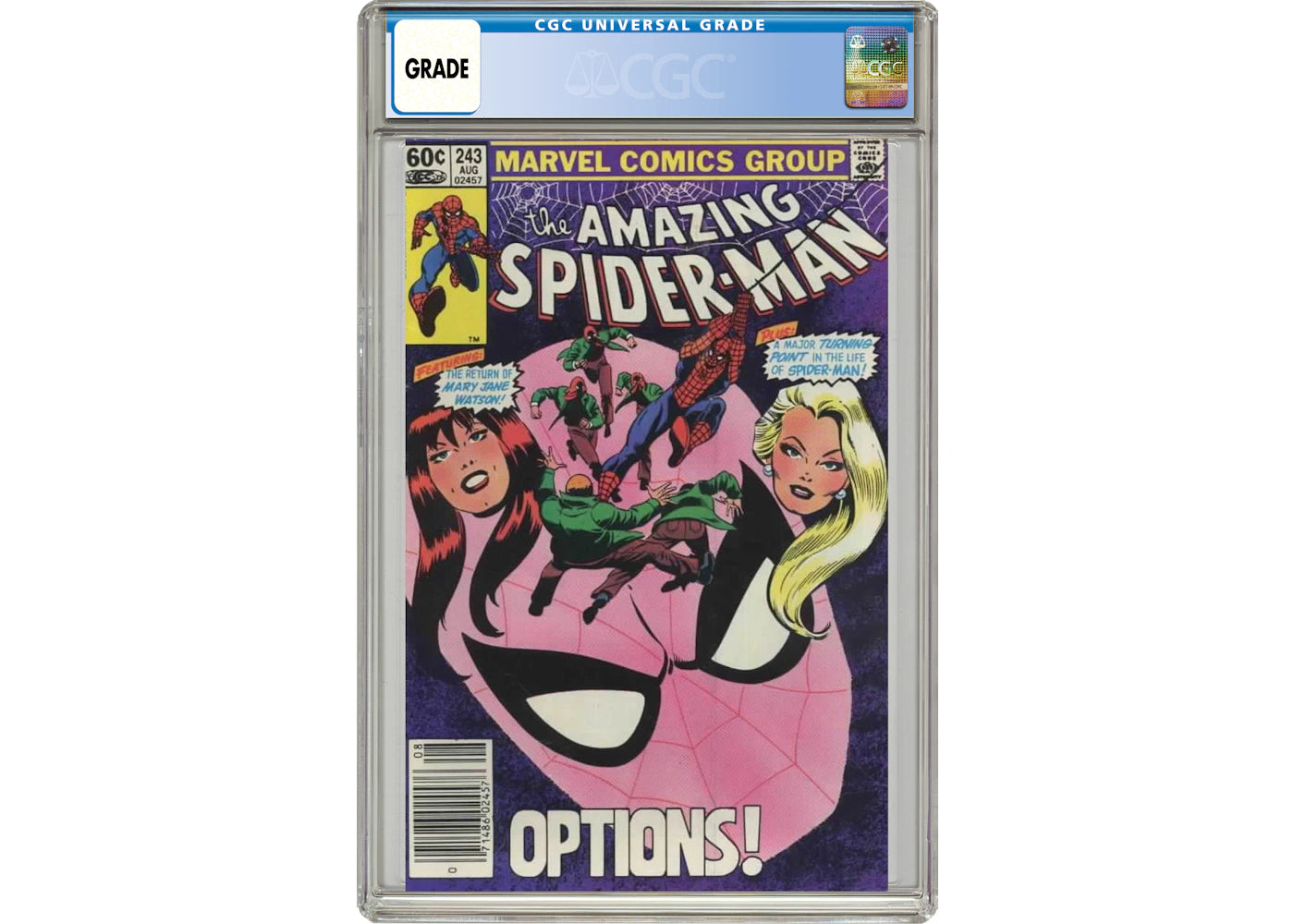 Marvel Amazing Spider-Man (1963 1st Series) #243 Comic Book CGC Graded